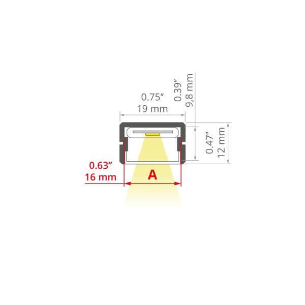 LED-Alu Profil SILER
